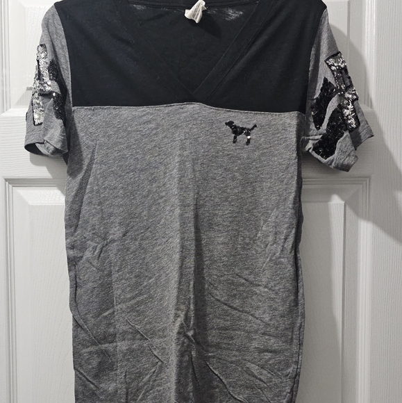 Women's VS PINK Bling Shirt - Picture 1 of 1